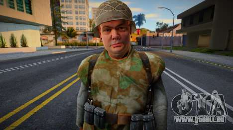 Soldat allemand V3 (Normandie) de Call of Duty 2 pour GTA San Andreas