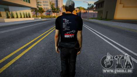 Ellis (Green Day) de Left 4 Dead 2 pour GTA San Andreas