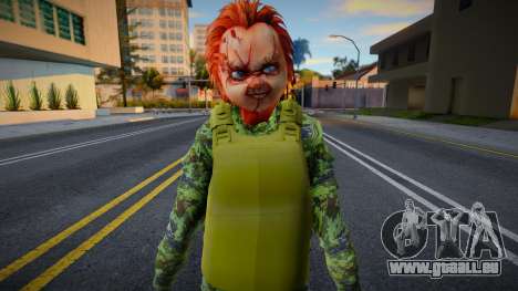 Thug au masque de Chucky pour GTA San Andreas