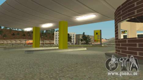 Station-service dans la ville de Yuzhny GTA Crim pour GTA San Andreas
