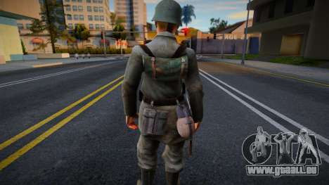Soldat allemand V2 (Normandie) de Call of Duty 2 pour GTA San Andreas