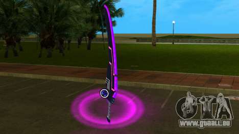 Purple Heart Katana from Hyperdimension Neptunia pour GTA Vice City