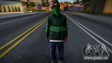 Ryder with bandana (Al Upscaled) pour GTA San Andreas