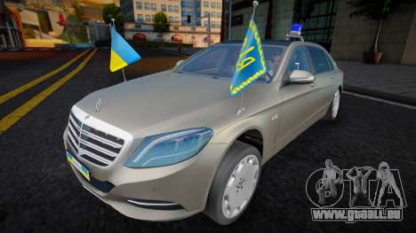 Mercedes-Benz S600 Verkhovna Rada d’Ukraine pour GTA San Andreas