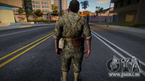 Soldat américain de CoD WaW v15 pour GTA San Andreas