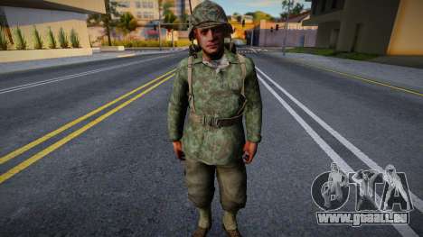 Soldat américain de CoD WaW v9 pour GTA San Andreas