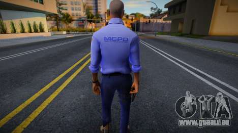 Louis de Left 4 Dead (Cop) v1 pour GTA San Andreas