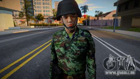 Forces terrestres mexicaines v2 pour GTA San Andreas