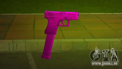 10 Glock Pistols (Pink) v1 pour GTA Vice City