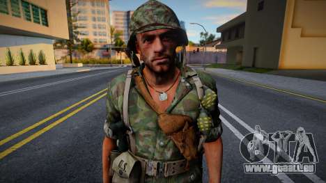 American Soldier von CoD WaW v11 für GTA San Andreas