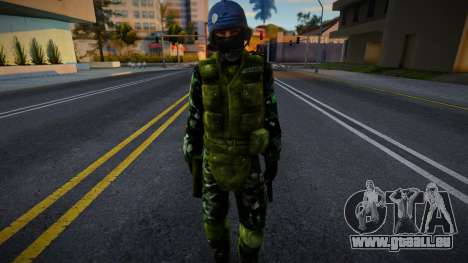 Soldat brésilien pour GTA San Andreas