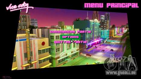 Ladebildschirm von GTA The Definitive Edition für GTA Vice City