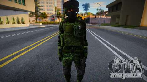 Armée mexicaine (version verte) pour GTA San Andreas