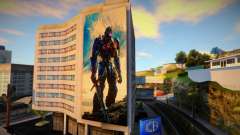 Optimus Prime Transformers 5 Billboard pour GTA San Andreas