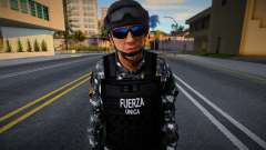 Soldat aus Fuerza Única Jalisco v1 für GTA San Andreas