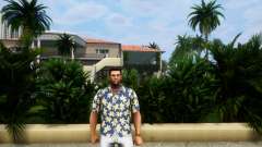 Floral Shirt White Jeans And Red Shoes pour GTA Vice City Definitive Edition