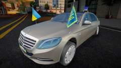 Mercedes-Benz S600 Werchowna Rada der Ukraine für GTA San Andreas