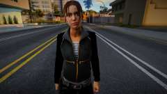 Zoe (Cuir Noir) de Left 4 Dead pour GTA San Andreas
