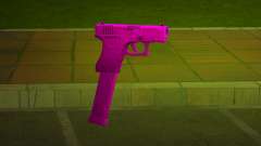 10 Glock Pistols (Pink) v1 pour GTA Vice City