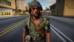 Soldat américain de CoD WaW v11 pour GTA San Andreas