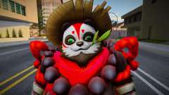 Akai Panda Warrior von Mobile Legends Hero für GTA San Andreas