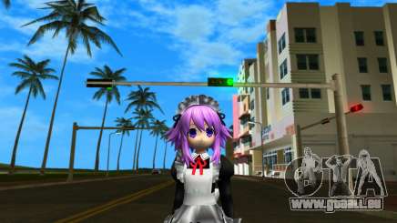 Neptune (Maid) from Hyperdimension Neptunia für GTA Vice City