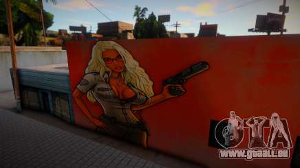 Amy Andersen (Fan) Mural für GTA San Andreas