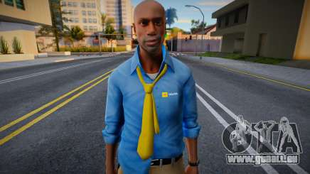 Louis de Left 4 Dead (WaMu Clerk) pour GTA San Andreas