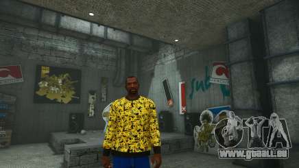 Realistic Versace Sweater Patterned pour GTA San Andreas Definitive Edition
