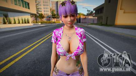 DOAXVV Ayane - Loco Moco Vacation pour GTA San Andreas