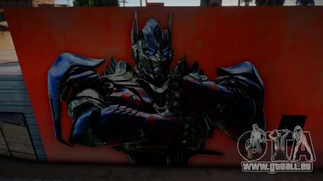 Optimus Prime TF5 Murals v2 für GTA San Andreas
