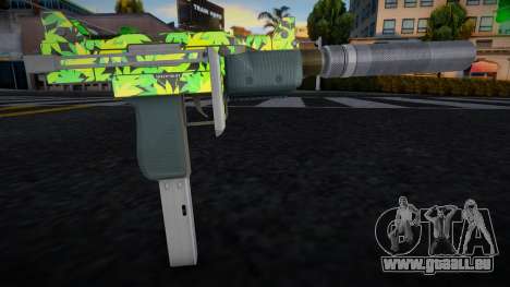 Micro SMG (Organics Finish) v9 für GTA San Andreas