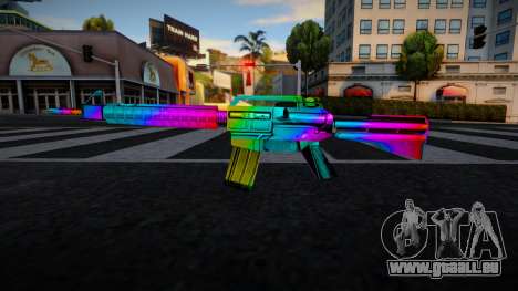 M4 Multicolor pour GTA San Andreas