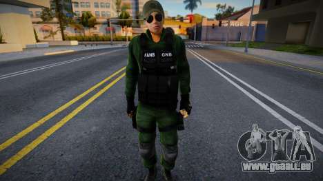 Forces spéciales boliviennes Gnb Fanb V2 pour GTA San Andreas