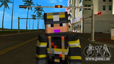 Steve Body Fireman pour GTA Vice City