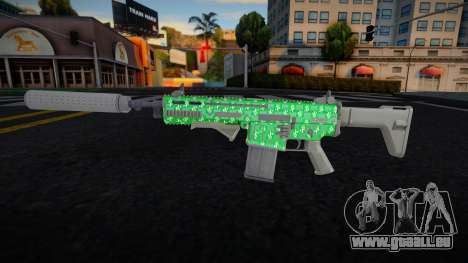 Heavy Rifle M4 from GTA V v26 pour GTA San Andreas