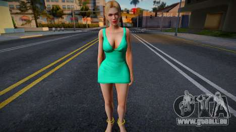 Rachel Slutty Dress für GTA San Andreas