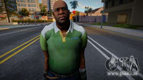 Entraîneur (chemise verte) de Left 4 Dead 2 pour GTA San Andreas