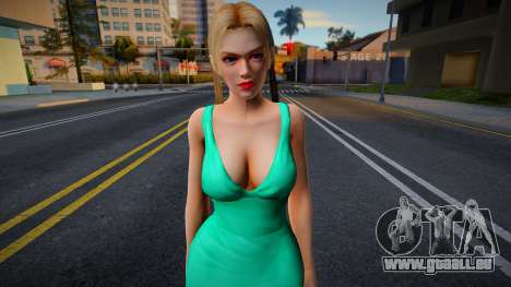 Rachel Slutty Dress pour GTA San Andreas
