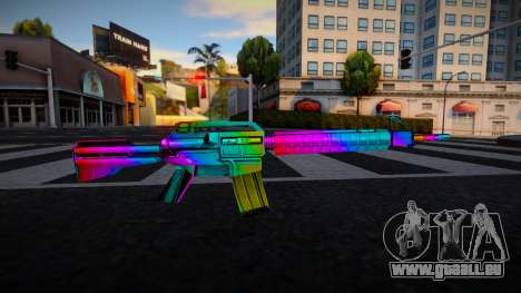 M4 Multicolor pour GTA San Andreas