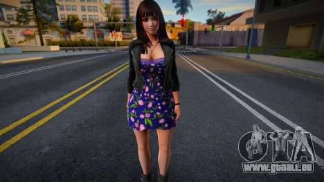 DOA Naotora Li - Jacket Dress Flower v1 pour GTA San Andreas