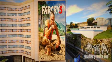 Far Cry Series Billboard v3 für GTA San Andreas