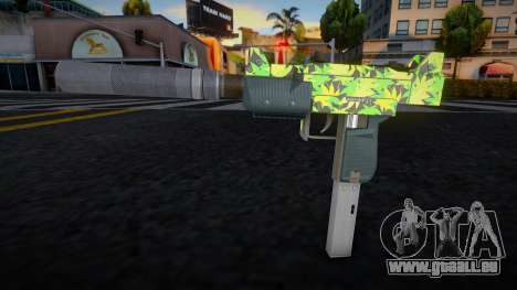 Micro SMG (Organics Finish) v9 für GTA San Andreas