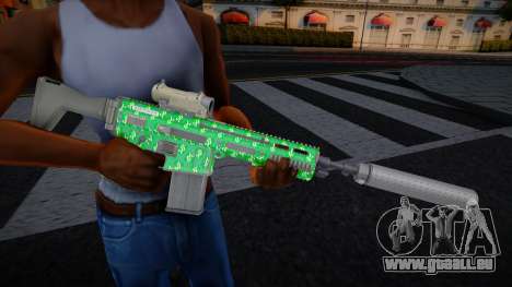 Heavy Rifle M4 from GTA V v30 pour GTA San Andreas