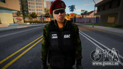 Soldat de GAC GNB V1 pour GTA San Andreas