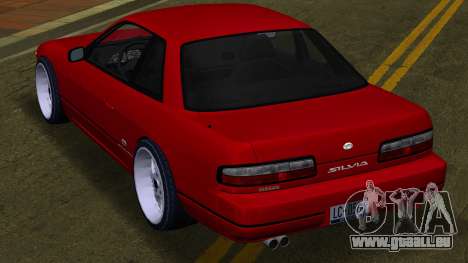 Nissan Silvia S13 Ks On Custom Wheels pour GTA Vice City