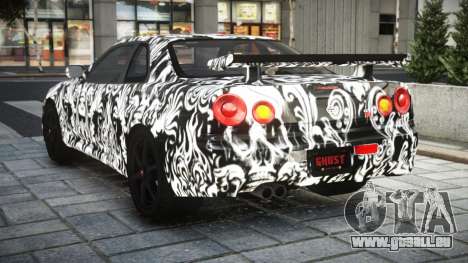 Nissan Skyline GT-R BNR34 S11 für GTA 4