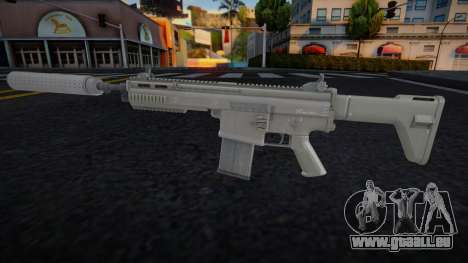 GTA V Vom Feuer Heavy Rifle v10 für GTA San Andreas
