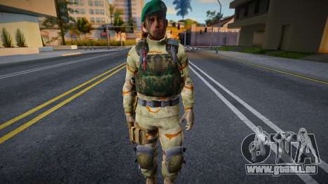 Argentinischer Soldat V2 für GTA San Andreas