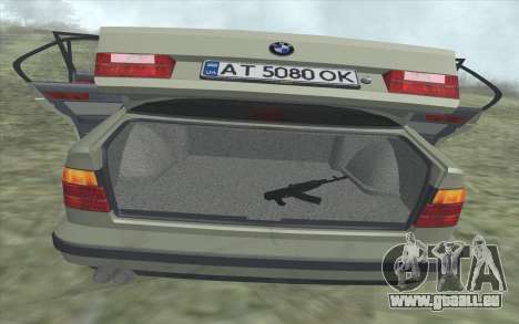 BMW 5 series E34 AK für GTA San Andreas